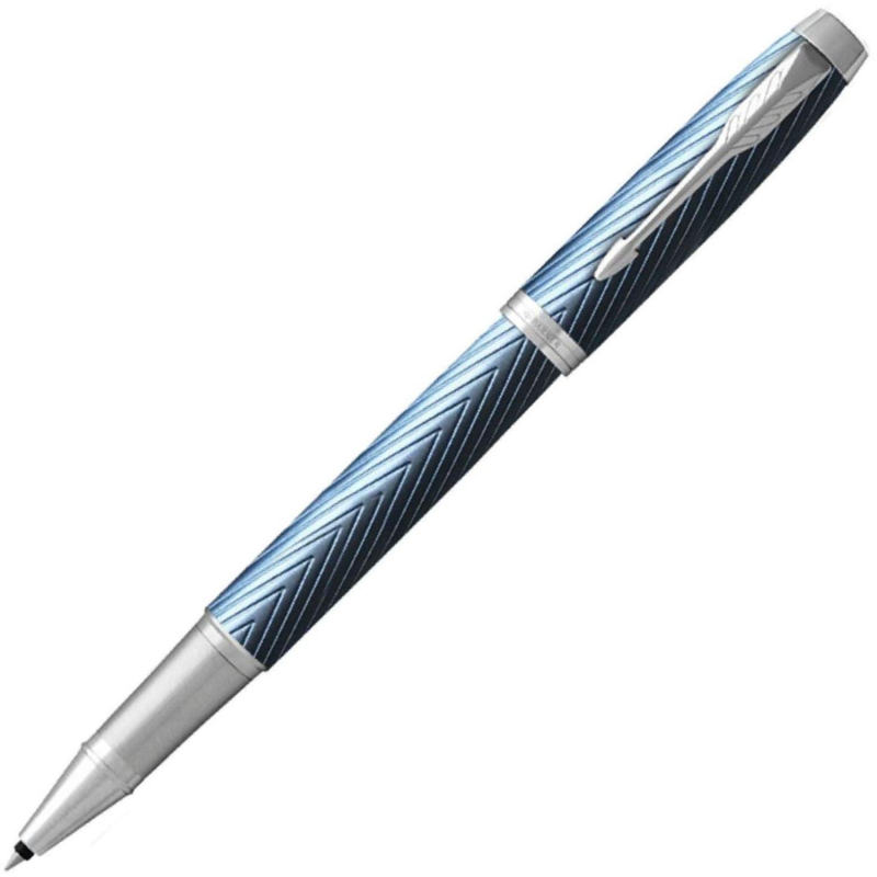 Роллер Parker IM Premium Blue Grey СT, черный,в подар.уп, 2143648