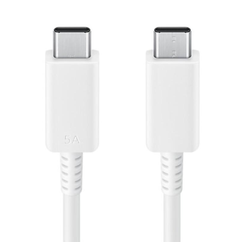 Кабель Samsung USB Type-C - USB Type-C, 5A, EP-DX510, бел