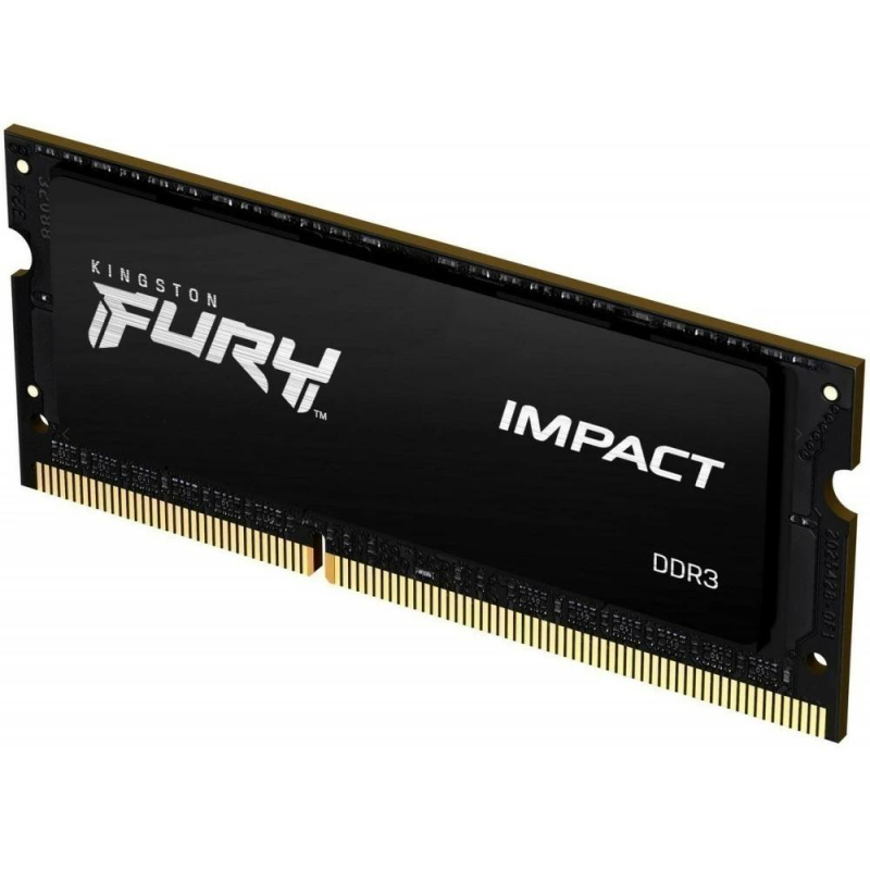 Модуль памяти Kingston Fury DDR3L SO-DIMM 4Gb 1600МГц CL9 (KF316LS9IB/4)