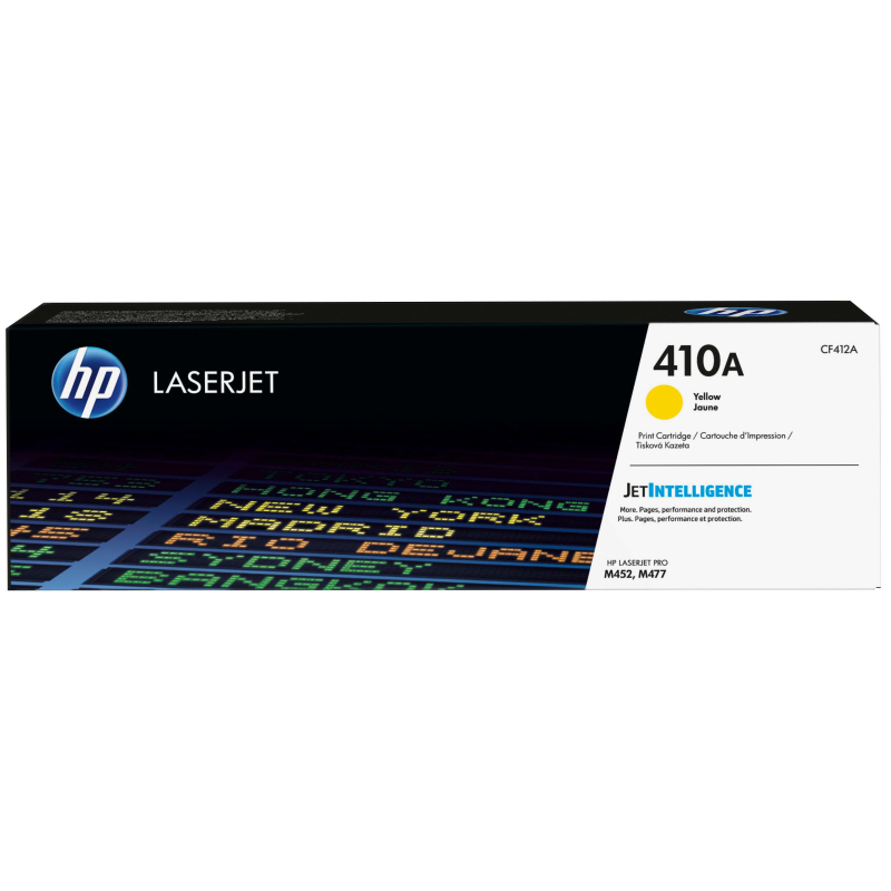 Картридж лазерный HP 410A CF412A жел.для HP Color LaserJet Pro M452/MFP M477