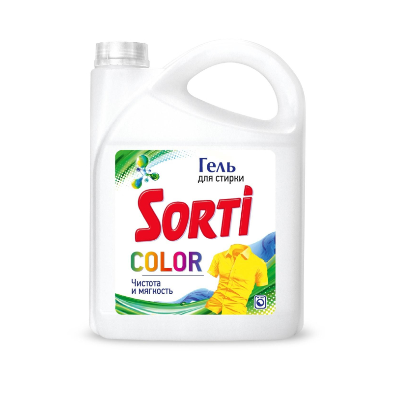 Гель для стирки Sorti Color 4800 г