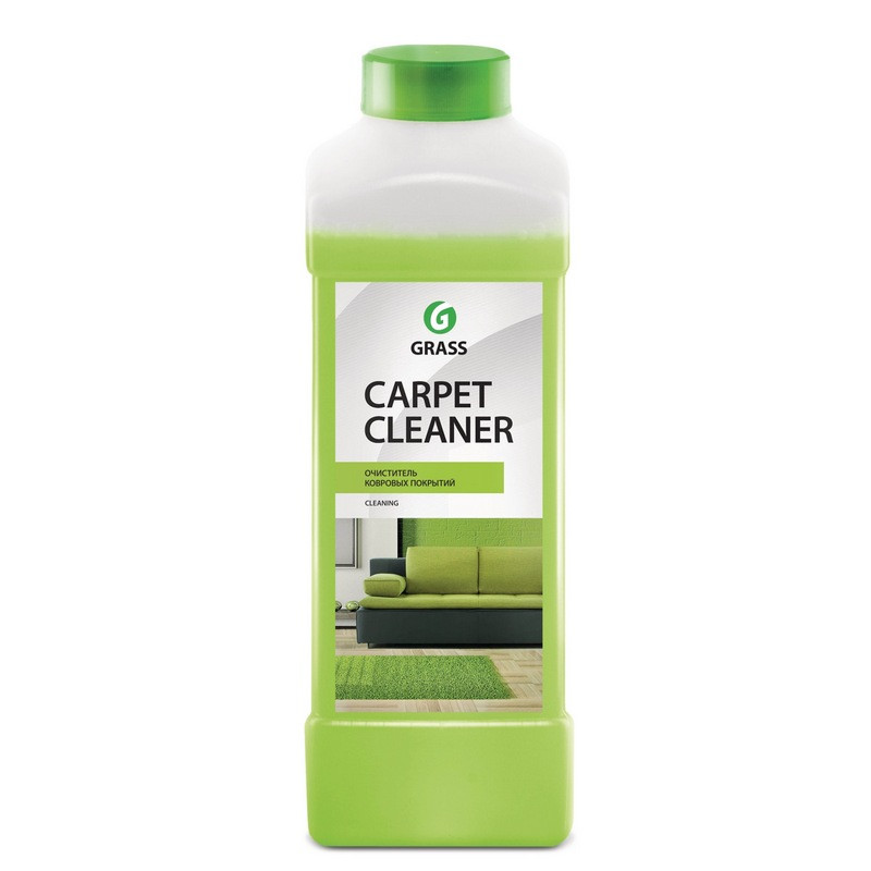 Профессиональное средство пятновыводитель для ковров Grass Carpet Cleaner 1 л