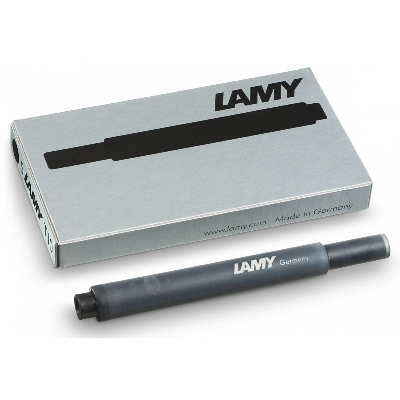 Картридж чернильный для перьевой ручки LAMY T10 черный 5 шт./уп