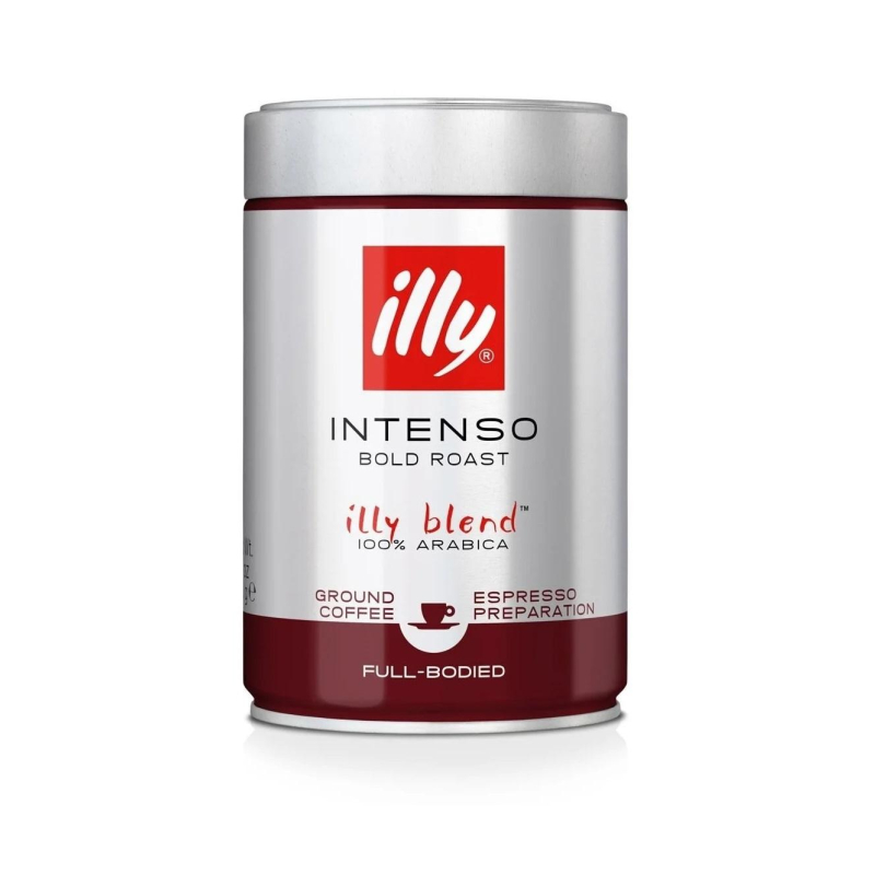 Кофе молотый ILLY intenso 250 г (жестяная банка)