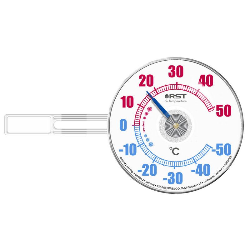 Термометр биметаллический на липучке RST02095