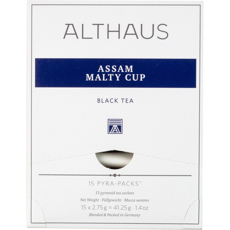 Чай Althaus Pyra Pack Assam Malty Cup, 15пак/уп (TALTHL-P00002)