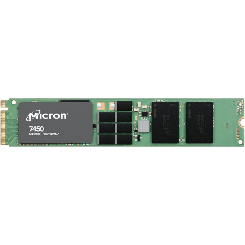 SSD накопитель Micron 7450 PRO 1920Gb/M.2/5/2,4Gb (MTFDKBG1T9TFR-1BC1ZABYY)