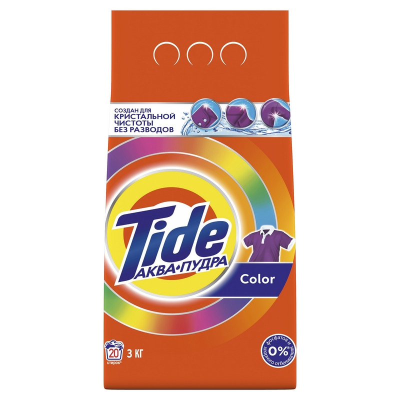 Порошок стиральный Tide Color автомат 3кг