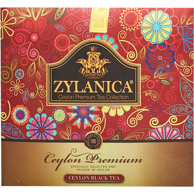 Чай Zylanica Ceylon Premium Collection черн. 100 пакx2гр/уп