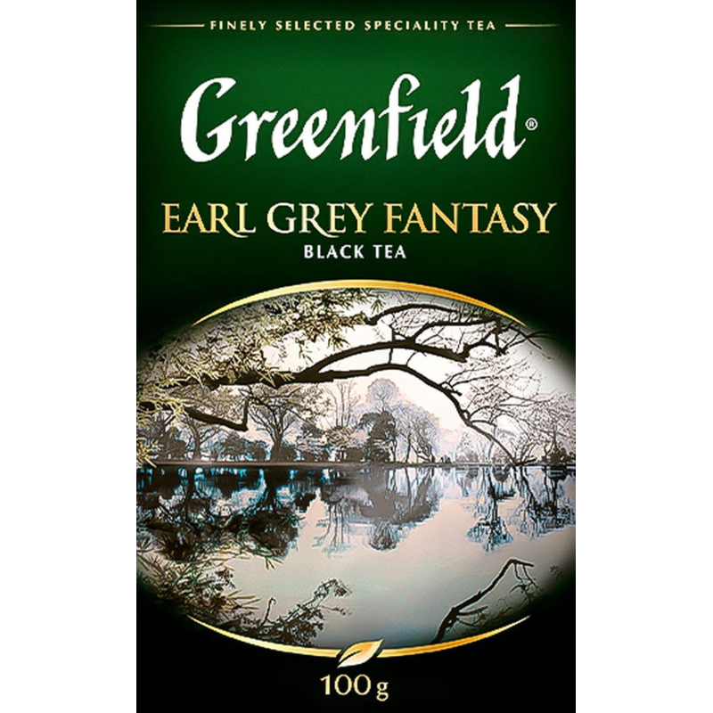 Чай черный Greenfield Earl Grey Fantazy листовой 100г