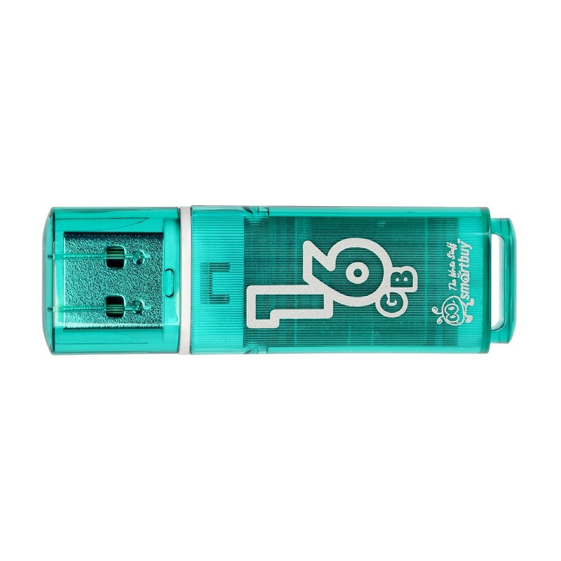 Флеш-память Smartbuy 16GB Glossy series Green