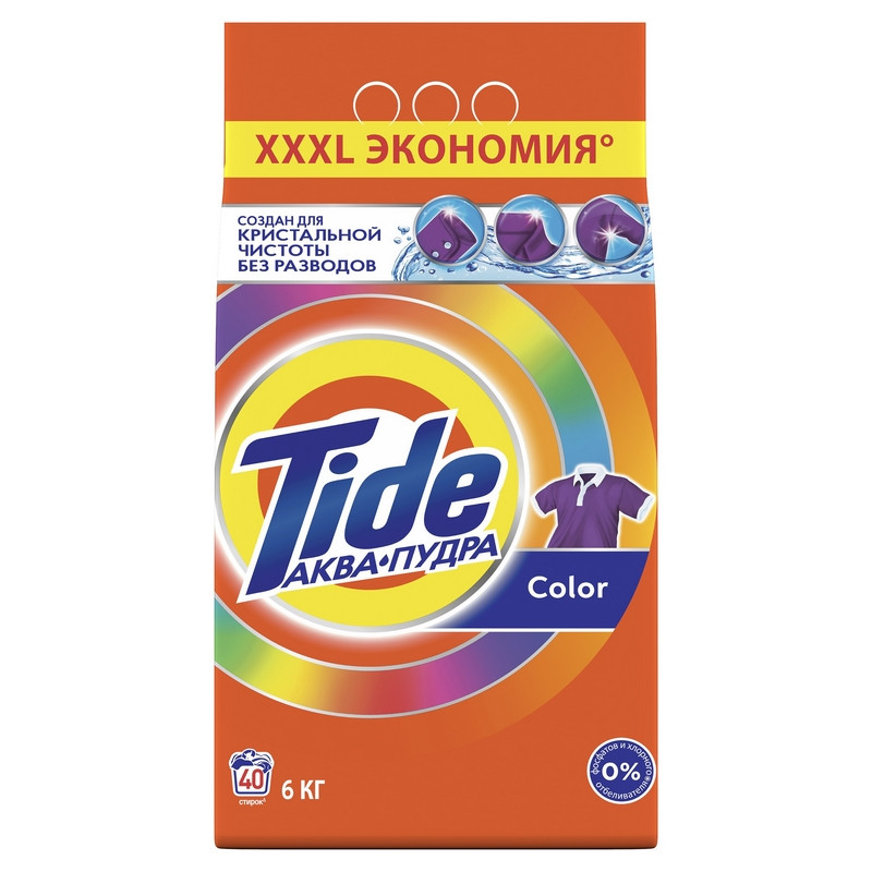 Порошок стиральный Tide Color автомат 6кг