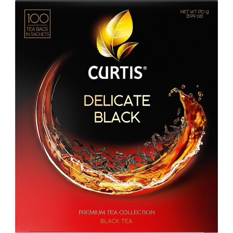 Чай Curtis Delicate Black черный 100 пакетиков