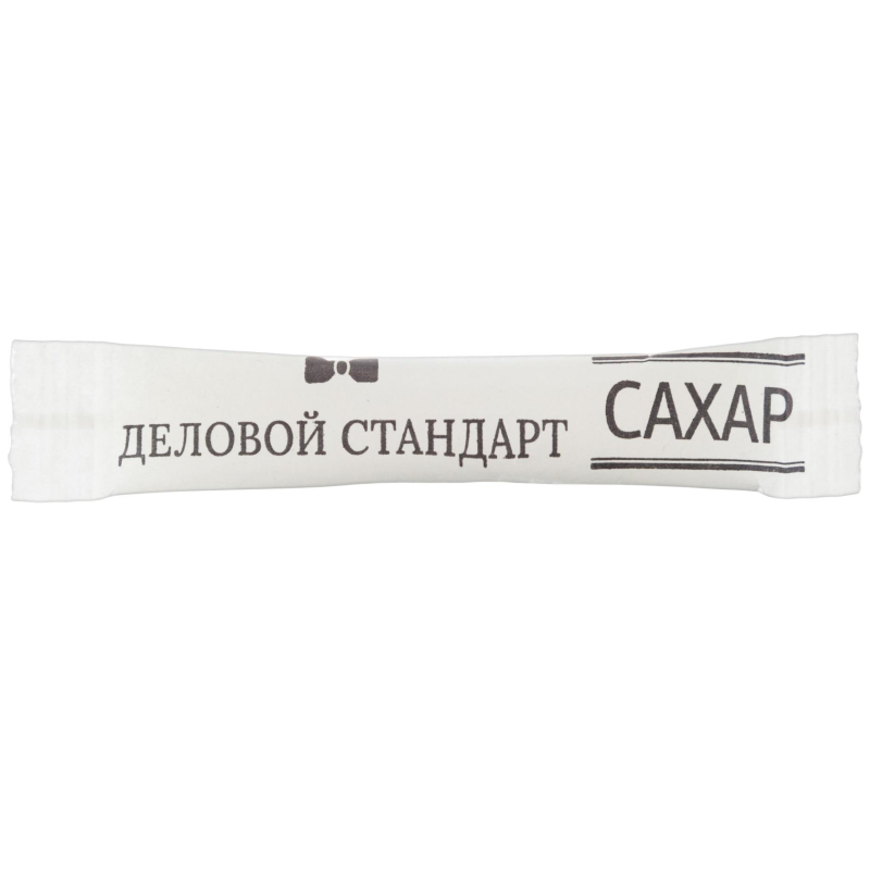 Сахар порционный Деловой Стандарт в стиках по 5 г (2000 штук в упаковке)