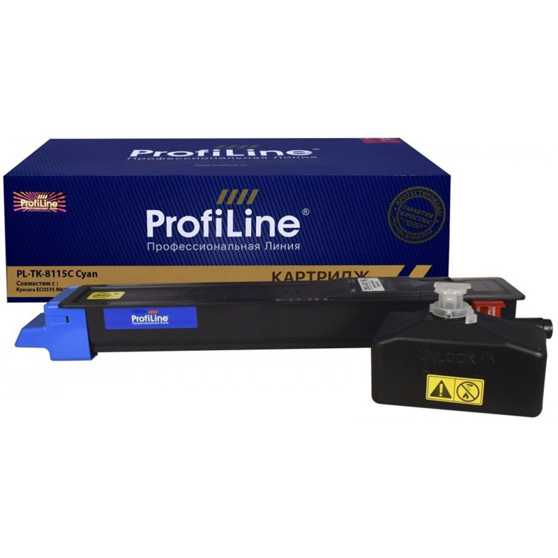 Тонер-картридж ProfiLine TK-8115C гол. для Kyocera Mita M8124cidn