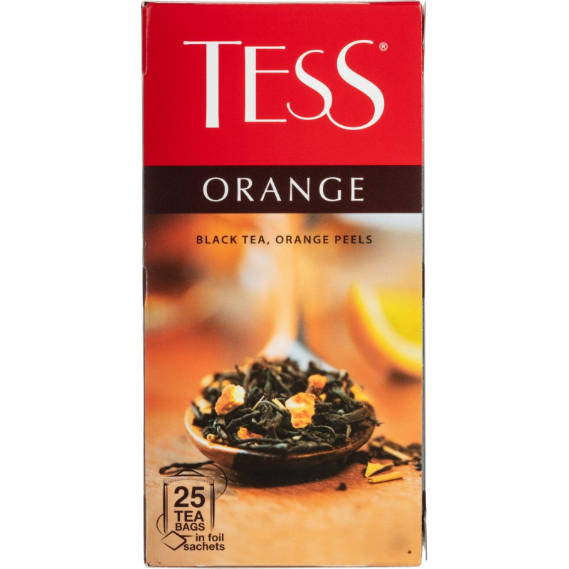 Чай Tess Orange черный 25 пакетиков