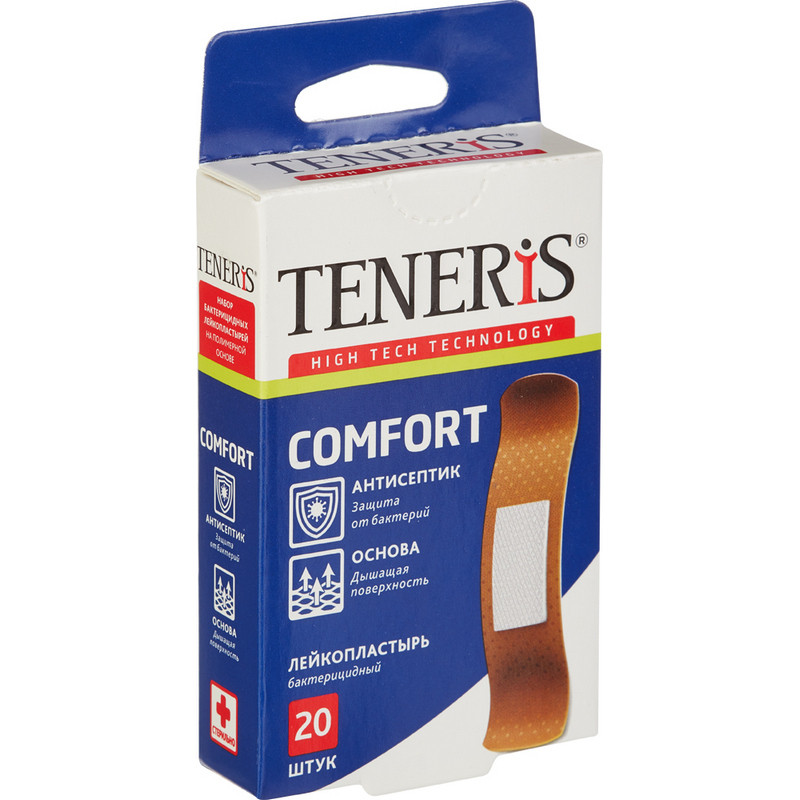 Набор пластырей "Comfort", Teneris 20 шт/уп.