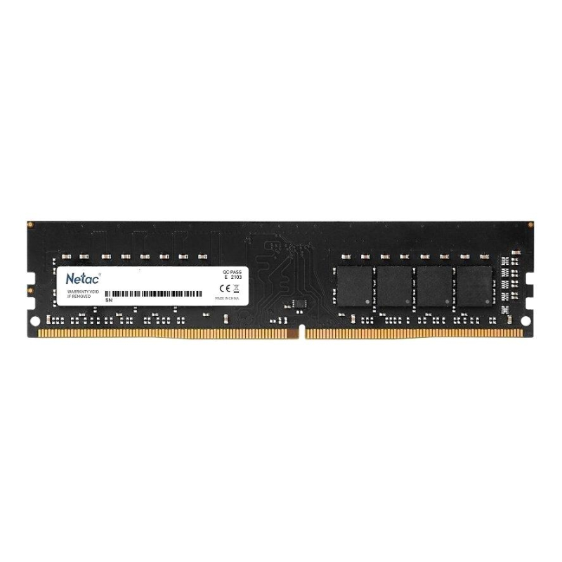 Модуль памяти Netac Basic DDR4 DIMM 4Gb 2666МГц CL19 (NTBSD4P26SP-04)