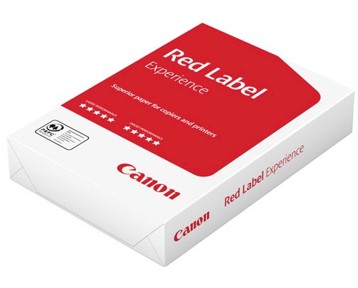 Бумага для офисной техники А4 Canon Red Label, 80 г/м2, 500 листов в пачке (А)