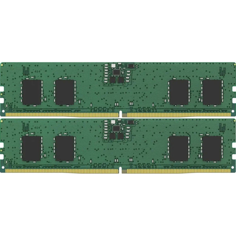 Модуль памяти Kingston 16GB 4800MHz DDR5 DIMM (Kit of 2)(KVR48U40BS6K2-16)