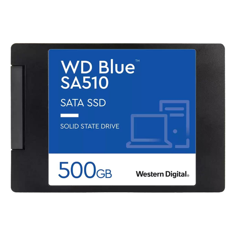 SSD накопитель WD BLUE SA510 2,5 500Gb (WDS500G3B0A)