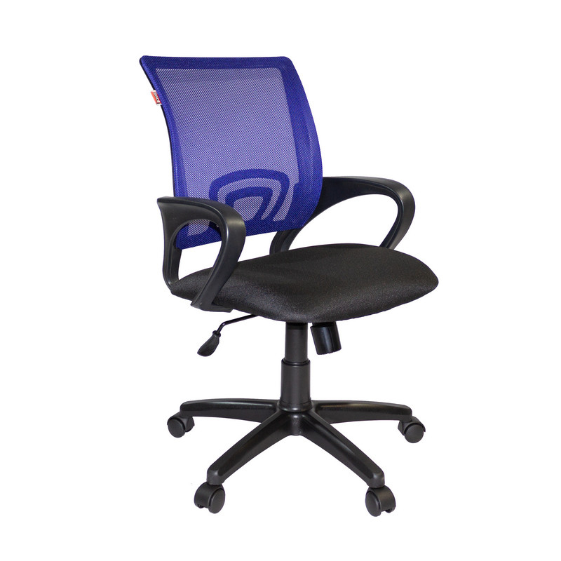 Кресло EasyChair Echair-304 TC NETчерный/синий