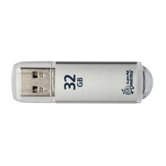 Флеш-память Smartbuy 32GB V-Cut Silver