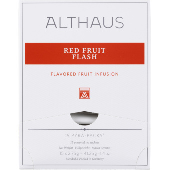 Чай Althaus Pyra Pack Red Fruit Flash, 15пак/уп (TALTHL-P00010)