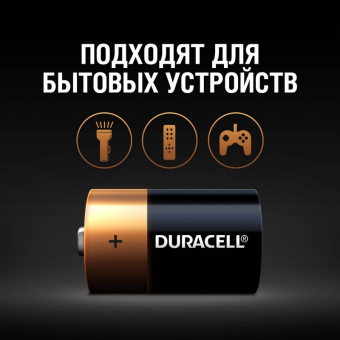 Батарея DURACELL C/LR14-2BL BASIC бл/2