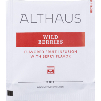 Чай фруктовый в пакетиках Althaus Wild Berries(Дикие ягоды) 20пакx2,5гр