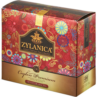 Чай Zylanica Ceylon Premium Collection черн. 100 пакx2гр/уп