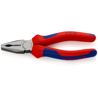 Плоскогубцы комбинированные L-160 мм KNIPEX KN-0302160