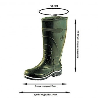 Спец.обувь Сапоги ПВХ цв.олив/мод.172(р.42)(270)