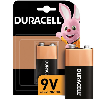 Батарея DURACELL 6LR61-1BL/6LF22-1BL/Крона 9V бл/1