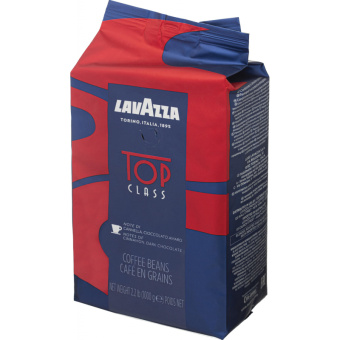 Кофе Lavazza Top Class grand gusto в зернах, 1 кг