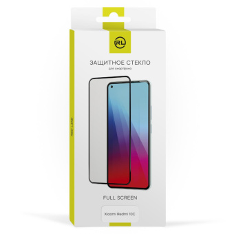 Защитное стекло Red Line УТ000031078 для Xiaomi Redmi 10C