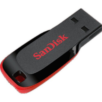 Флешка USB 2.0 64 ГБ SanDisk Cruzer Blade (SDCZ50-064G-B35)