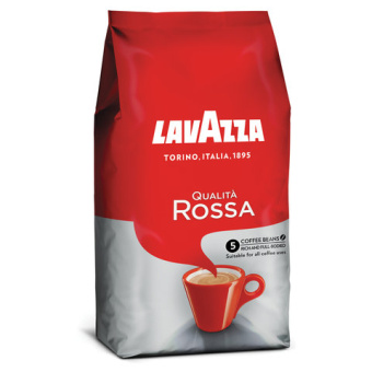 Кофе в зернах LAVAZZA "Qualita Rossa", 1000 г, вакуумная упаковка, 3590