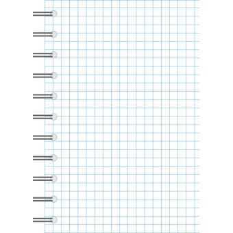 Блокнот Альт Престиж А6 80 листов в клетку на спирали (96х134 мм)