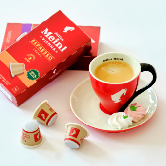 Кофе в капсулах Julius Meinl Эспрессо Крема BIO, 10 кап