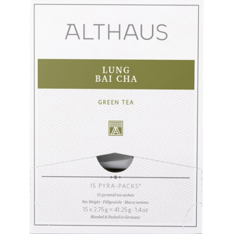 Чай Althaus Pyra Pack Lung Bai Cha, 15пак/уп (TALTHL-P00006)