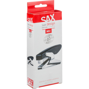 Степлер -плайер SAX A 644 DESIGN,N24/6; 26/6,25лис.,пластик,метал.мех.,черн