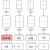 Конверт почтовый Postfix Bong Е65 (110x220 мм) белый удаляемая лента (1000 штук в упаковке)