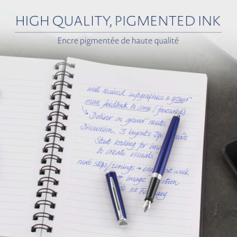 "Картридж сменный для перьевой ручки""WATERMAN Cartridge Size Standard""син 8шт"