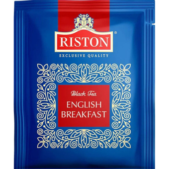 Чай Riston English Breakfast черный, 2гх100пак