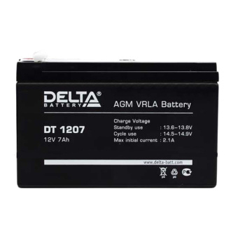 Аккумуляторная батарея Delta DT 1207