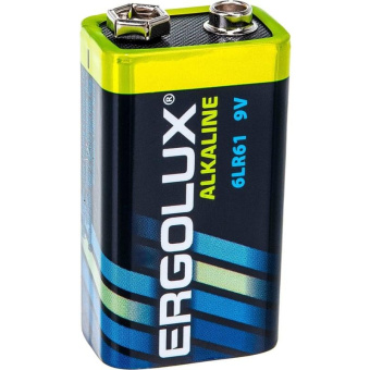 Батарейка Ergolux Alkaline BL-1 крона 6LR61