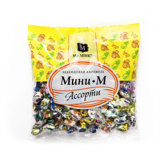 Карамель Малвикъ Мини-М ассорти 180 г