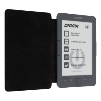 Книга электронная E-book Digma M1 d.gry